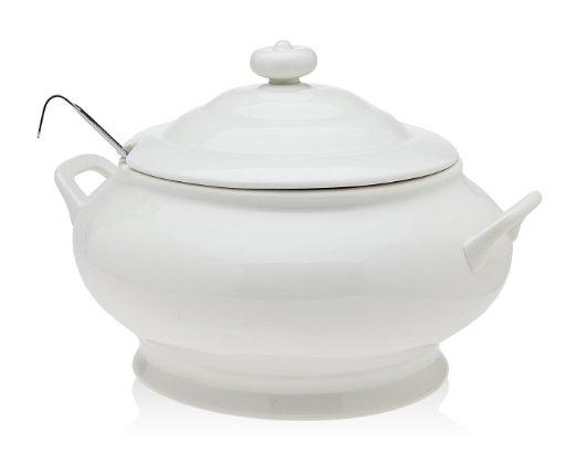 Serving Bowl Soup Tureen Whittier Oval Lid/Ladle – The Tent